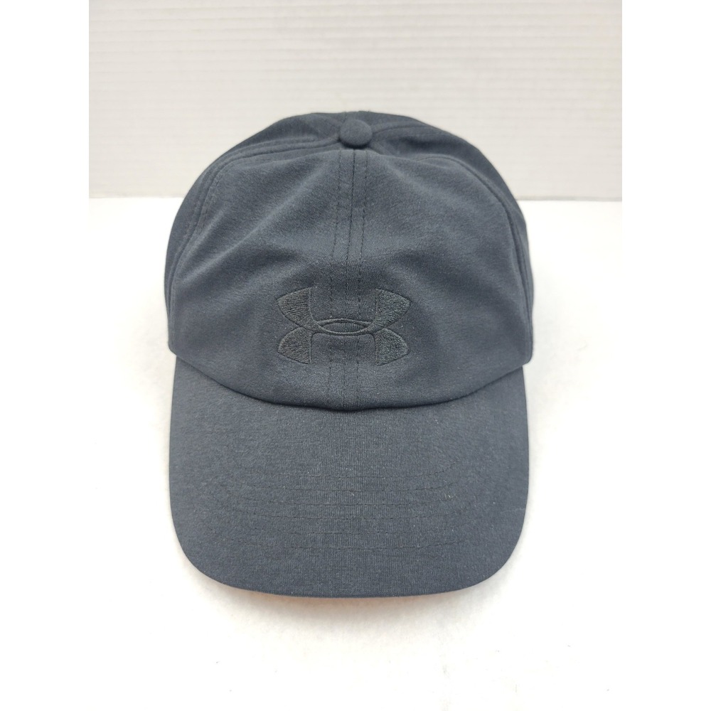 Under Armour UA Free‎ Fit Womens Black Running Strap Back Hat Cap